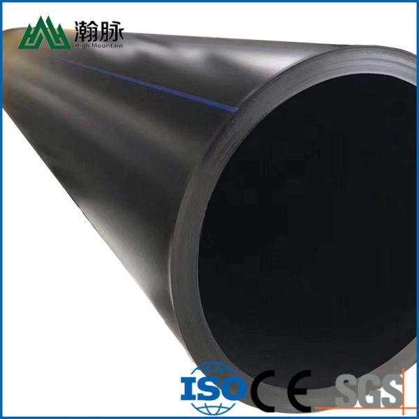 Quality Polyethylene HDPE Water Supply Pipe 160mm 6 Inch PE Plastic for sale