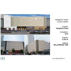 Super Thin AHP Aluminium Honeycomb Panels Fire - Proof Wall Cladding