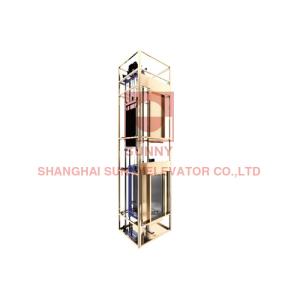 Convenient And Safe Steel Belt Type Home Elevator