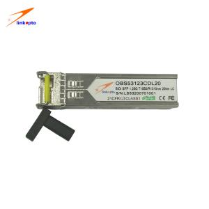 TUV 1550/1310nm 20km LC BIDI Transceiver Module with DDM