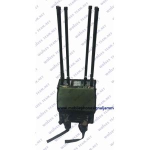 High Power Lightweight Backpack All Cell Phone Signal Jammer With Built-in