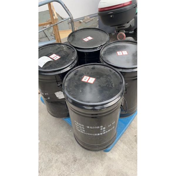 Magnesium Neodymium Master Alloy MgNd Alloy MgNd25 MgNd30 alloy