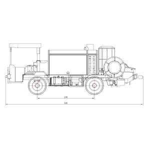 Buy cheap UPS-ZT10 Underground Shotcrete Machine Wet Concrete Spraying Machine from wholesalers