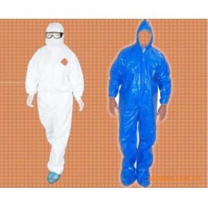 Buy cheap All In One Protective Biological Protective Hazmat Suit from wholesalers