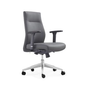 Buy cheap MID Back Leather Visitor Chair PU/Pvc Upholstery For Office Meeting Room from wholesalers