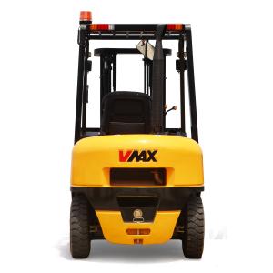 Vmax 2.5 Ton Diesel Powered Forklift CPCD25 With Pneumatic Tyres