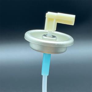 1Inch Metered Valve Aerosol With L Shape Actuator Precision Control Valve For