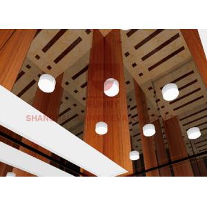 Buy cheap Building VVVF Elevator Control System Wooden Cabin 2.0m 1600kg Passenger Elevator from wholesalers