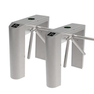 Industrial Mechanism Tripod Turnstile Gate SUS304 Stainless Steel Anti Rust