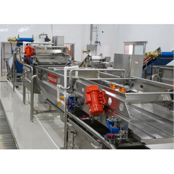 Quality Pre - Cooking Vegetable Blanching Equipment  , Vegetable Canning Equipment for sale