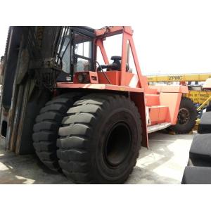 Flexible Used Container Handler , Reach Stacker Forklift Hydraulic Powered