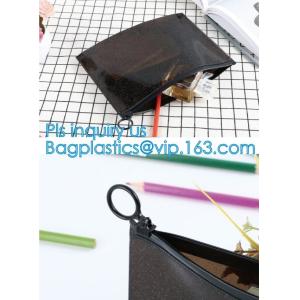 k bag with handle & slider, reclosable pvc clear plastic slider k bag, Reusable