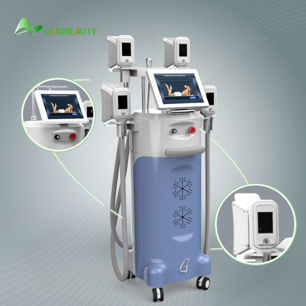 Buy cheap CE approved! 4 handles Cryolipolysis fat freezing slimming machine with 12 inch color touch screen from wholesalers