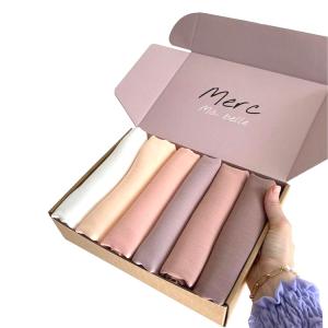 Buy cheap Factory Printing Paper Cheap Scarves Hijab Box Packaging Custom from wholesalers