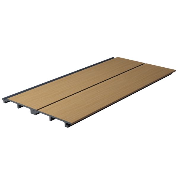 2200mm 174 X 21mm Wood Plastic Composite Cladding Exterior Wall Cladding SGS