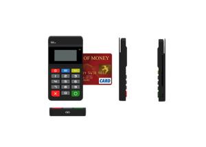 Buy cheap Size 12mm Handheld POS Terminal Square Pos Terminals With Receipt Printer product