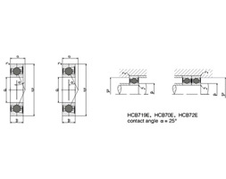 Buy cheap Precision Spindle Bearings: Ceramic balls HCB7001E.2RSD.T.P4S.UL from wholesalers