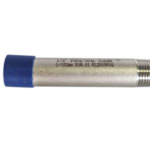 Buy cheap 1/2" Welding DIN2999 Dnl200 Threaded Pipe Nipples from wholesalers