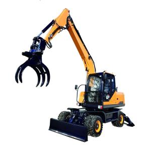 Buy cheap Wheel Grab loader H9088 log loader sugarcane loader grapple loader product