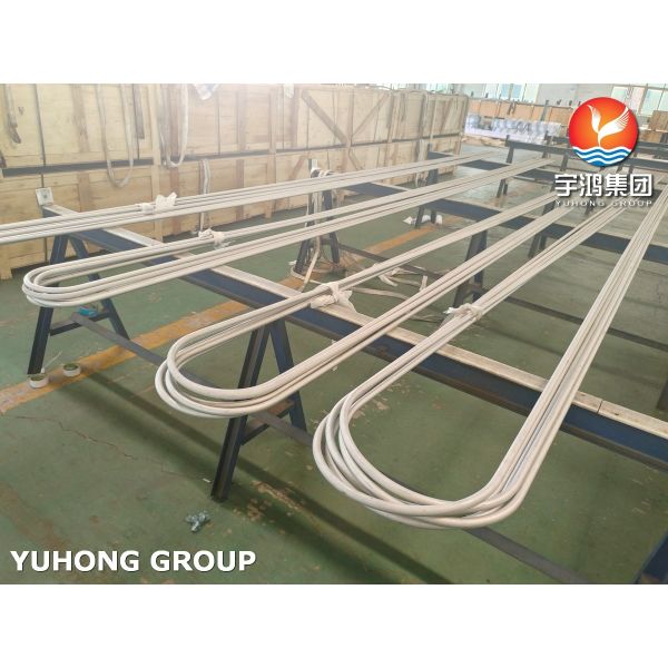 Buy cheap 304L Stainless Steel Seamless U Bend Tubes ASME SA213 TP304L Heat Exchanger Applications from wholesalers