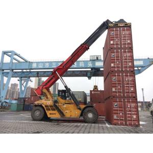 Buy cheap 45T Telescopic Handler Container Reach Stacker For Loading Unloading product