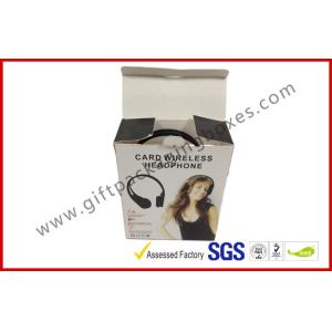 Buy cheap Collapsible Customized CardBoard Electronics Packaging With Clear Window from wholesalers