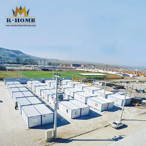 Buy cheap Sandwich Panels Flat Pack Prefab House  Mining Site  Accommodation Use from wholesalers