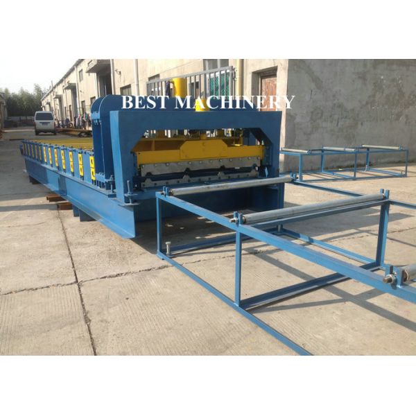 1000mm Metal Roof Roll Forming Machine Double Layer , Roofing Sheet Making