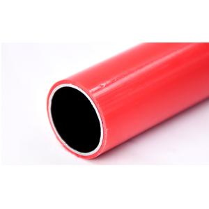 Shock Resistant Welded PE Coated Lean Tube Diameter 28mm