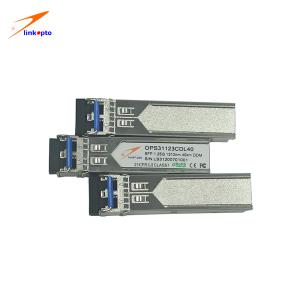 Buy cheap SFP1.25G 1310nm 40KM DDM Optical Transceiver Module FCC from wholesalers