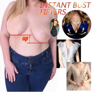 Niris Lingeire Dresses Adhesive Petal Hot Sticky Bra Set Invisible Breast Pads