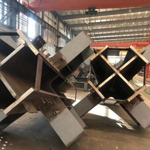 Buy cheap Prefabricated Steel Structure Warehouse Shed Construction Box Steel Column Building from wholesalers