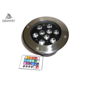 Quality 9W Pathway Driveway Garden IP67 LED Underground Light RGB With Remote Controller for sale Buy cheap 9W Pathway Driveway Garden IP67 LED Underground Light RGB With Remote Controller product