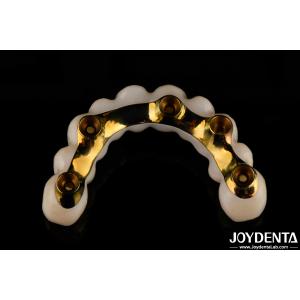 Buy cheap Precision Dental Titanium Bar Hybrid Zirconia Bridge Customization High Biocompatibility from wholesalers