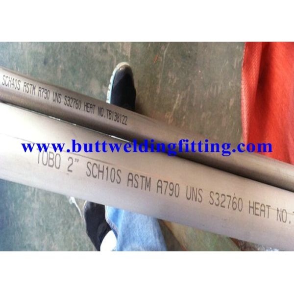 Quality Super Duplex Stainless Steel Seamless Pipe Pickled And Annealed for sale