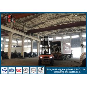 Buy cheap Overhead Transmission Electrical Power Pole , Customized Stainless Steel Pole from wholesalers