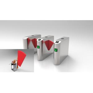 Buy cheap Waterproof Flap Turnstile Gate RFID Card Reader For Train Station Access Control from wholesalers