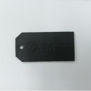 Washable Label Embossed Leather Patches Suede Microfiber PU