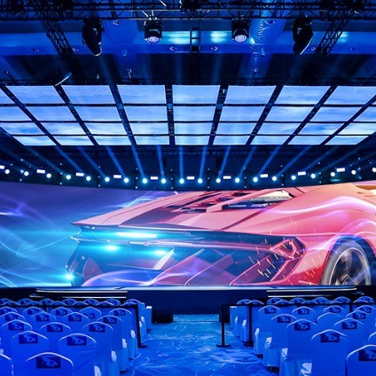 Cabinet material Die-casting Aluminum Super Clear HD LED Screen Rental Panel P1