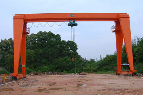 High Efficiency 5t Gantry Crane MH Type With 100 Microns Average Thickness