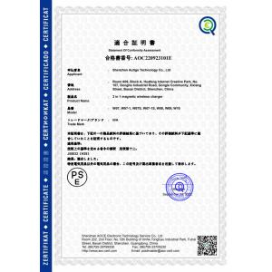 Shenzhen Autige Technology Co., Ltd. Certifications