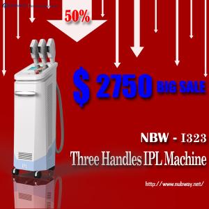 Buy cheap NEW! NEW! NEW! 50% discounts off 3 handles multifunctional IPL acne removal equipment from wholesalers