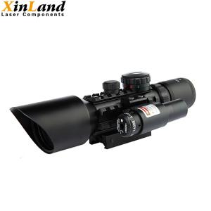 3-10x42 Red Laser Multiple Magnification Riflescopes Illuminated Crosshair