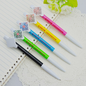 Buy cheap Factory New Design QR CODE Custom Advertising Pen,Plastic Promotional Ball Point product