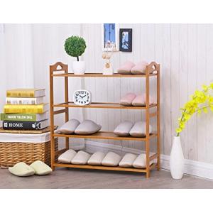 Buy cheap Eco Friendly Wood Racks And Holders Seville Classics 4 Tier Bamboo Shoe Rack from wholesalers