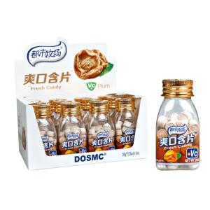 Buy cheap OEM Available Plum Candy Sour & Sweet Chewable Tablets Taste Good for health from wholesalers