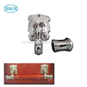 Buy cheap H057 Australia Style Metal Coffin Handles Zamak Fix bar handles from wholesalers