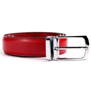 Buy cheap Lightweight Womens Genuine Leather Belt 2.8cm Width With Contrast Color Edge Painting from wholesalers