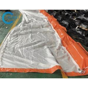 Buy cheap Flame Retardant Silt Curtain With PVC / Rubber Accessories from wholesalers