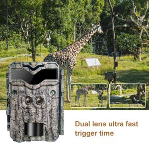 Buy cheap HD Hunting Cameras Keepguard Dual-Lens 32MP No-Glow LED Trail Camera 1080P Night Vision Hunting Game Camera for Wildlife from wholesalers